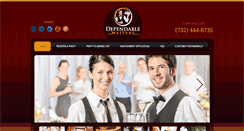Desktop Screenshot of dependablewaiters.com
